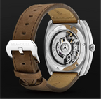 Seagull Men’s Automatic Mechanical Watch – Luminous Waterproof Skeleton Dial Tonneau Shape  2025