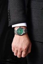PAGANI DESIGN Retro Wide Arrow Men’s Luxury Quartz Watch – Sport Speed Chronograph with Japan VK64 Movement and AR Sapphire Glass 2025