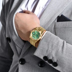 PAGANI DESIGN DD36 Gold Green V2 Men’s Luxury Automatic Mechanical Watch 2025 – Sapphire Glass Wristwatch