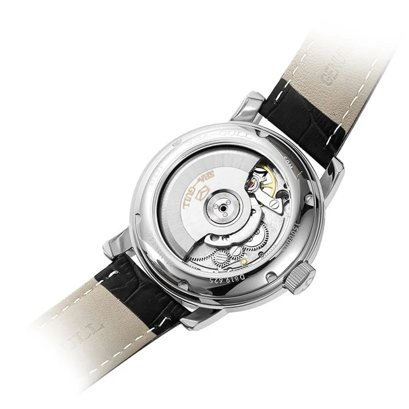 SEAGULL Luxury Men’s Mechanical Watch – Waterproof Stainless Steel Date Clock 2023 Model D819.622