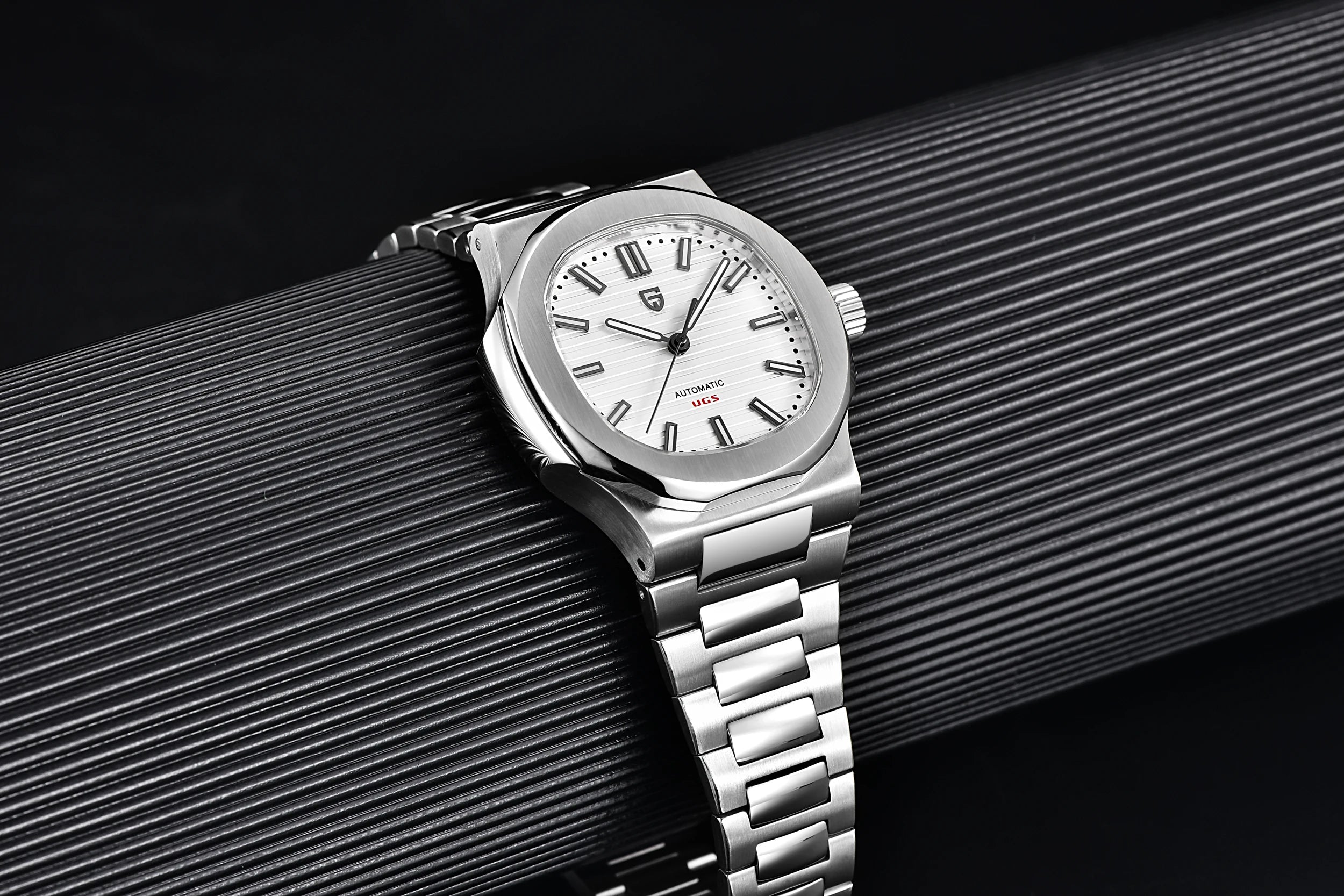 PAGANI DESIGN 40MM Men’s Luxury Automatic Mechanical Wristwatch – Stainless Steel Case with Sapphire Glass