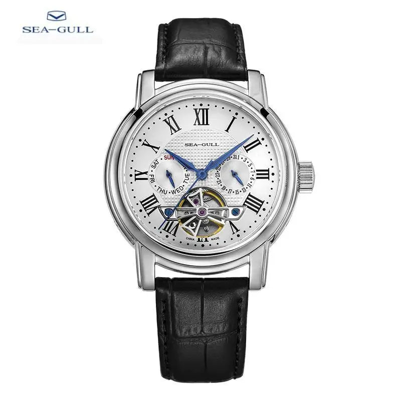 SEAGULL Luxury Men’s Mechanical Watch – Waterproof Stainless Steel Date Clock 2023 Model D819.622