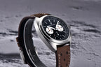 PAGANI DESIGN 2025 Retro Luxury Men’s Sports Chronograph – VK63 Quartz Watch with AR Sapphire Crystal, Waterproof, Leather Strap