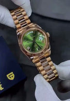 PAGANI DESIGN DD36 Gold Green V2 Men’s Luxury Automatic Mechanical Watch 2025 – Sapphire Glass Wristwatch